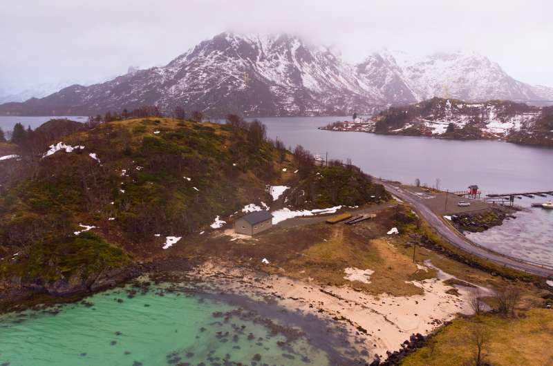 Møysalen National Park beach, Norway