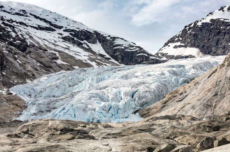 Nigardsbreen glacier hike in Norway,