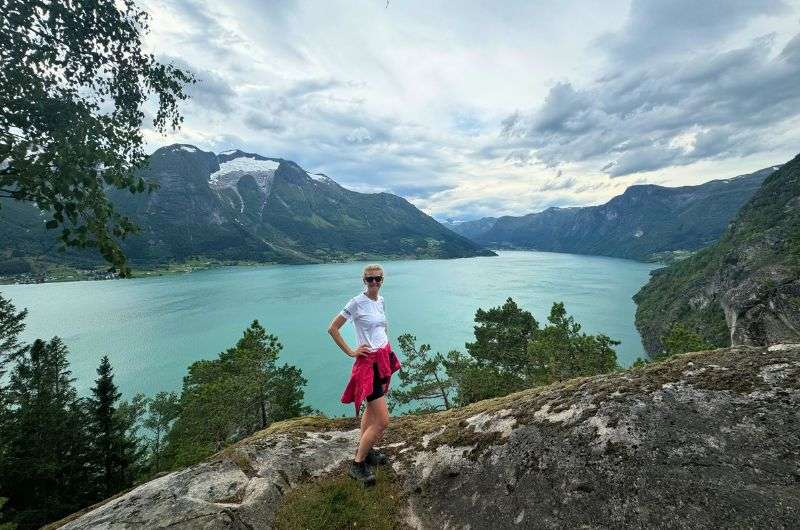 Oppstryn Skule to Segestad trail in Jostedalsbreen National Park in Norway, photo by Next Level of Travel