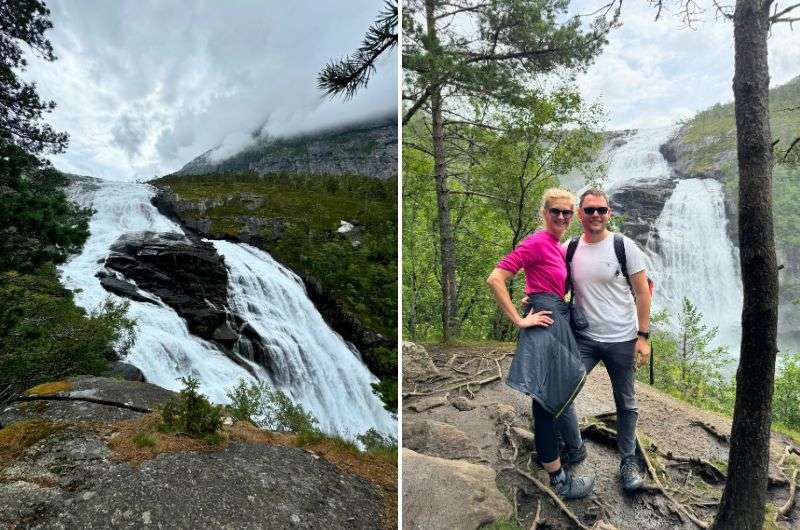 Nykkjesøyfossen waterfall in Norway, photos by Next Level of Travel