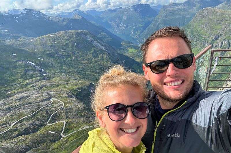 Travelers in Geirangerfjord in Norway, photo by Next LEvel of Travel