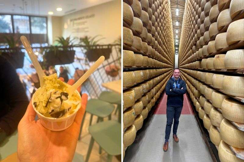 Eating ice cream and buying cheese in Modena, Italy, photos by Next Level of Travel