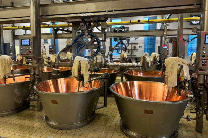 The tools in Madonne Cheese Factory in Modena, Italy, photo by Next Level of Travel