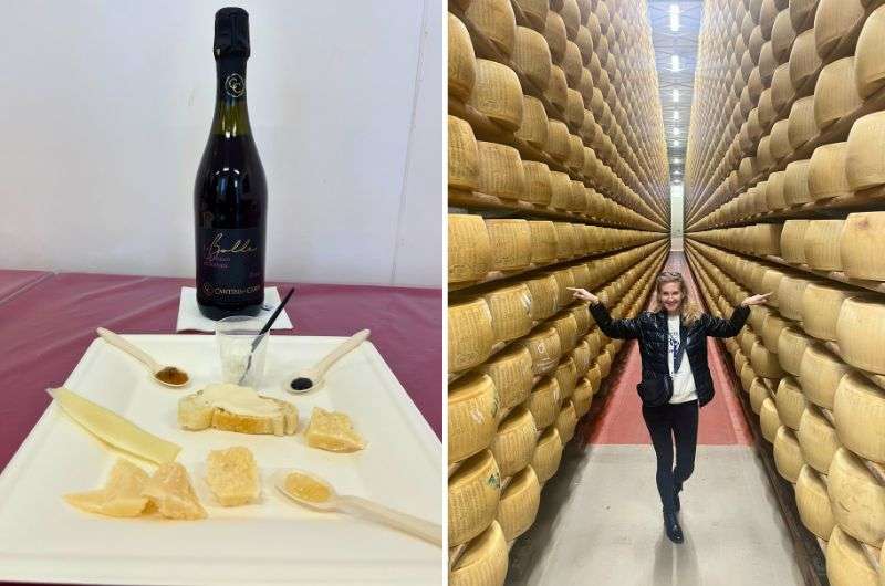 Visiting Madonne Cheese Factory in Modena, Italy, photos by Next Level of Travel