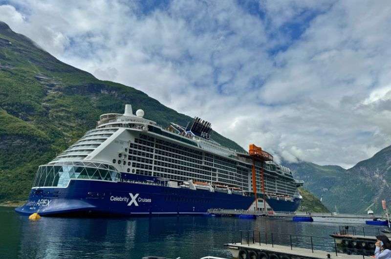 Boat on Geirangerfjord in Norway, photo by Next Level of  Travel