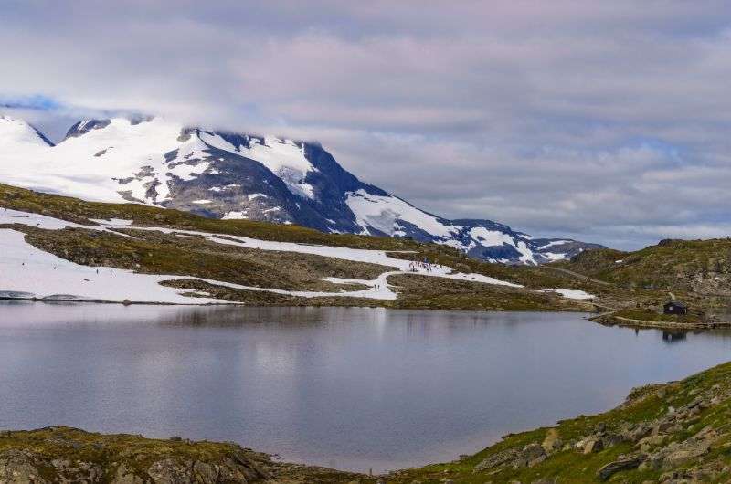 Sognefjellet drive in Norway