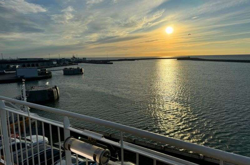 Taking the Kristiansand ferry in Norway, photo by Next Level of Travel