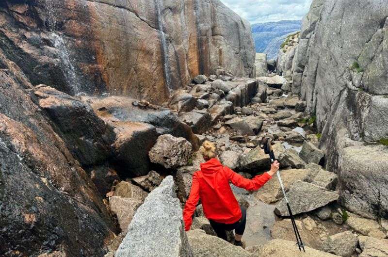 Terrain on Kjerag hike in Norway, photo by NExt Level of Travel