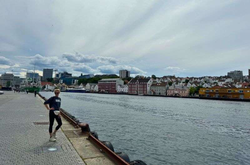 Traveler in Stavanger in Norway, photo by Next Level of Travel