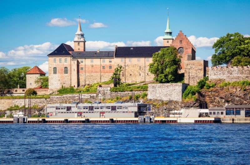 Akershus fortress in Oslo, Norway