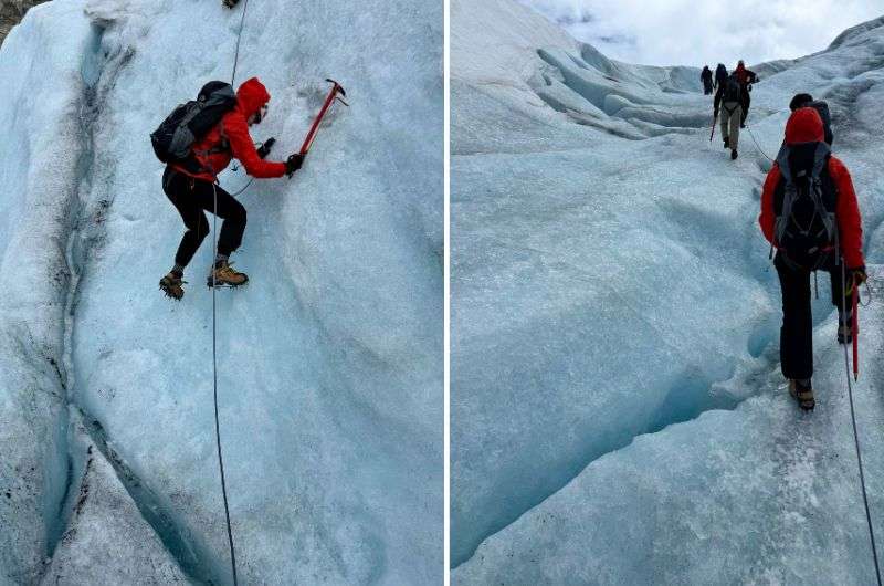 Climbing the Frolgefonna glacier in Norway, photo by Next Level of Travel