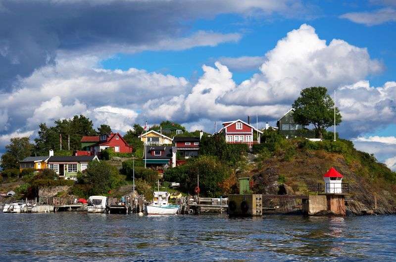 Hovedøya island in Oslo, Norway