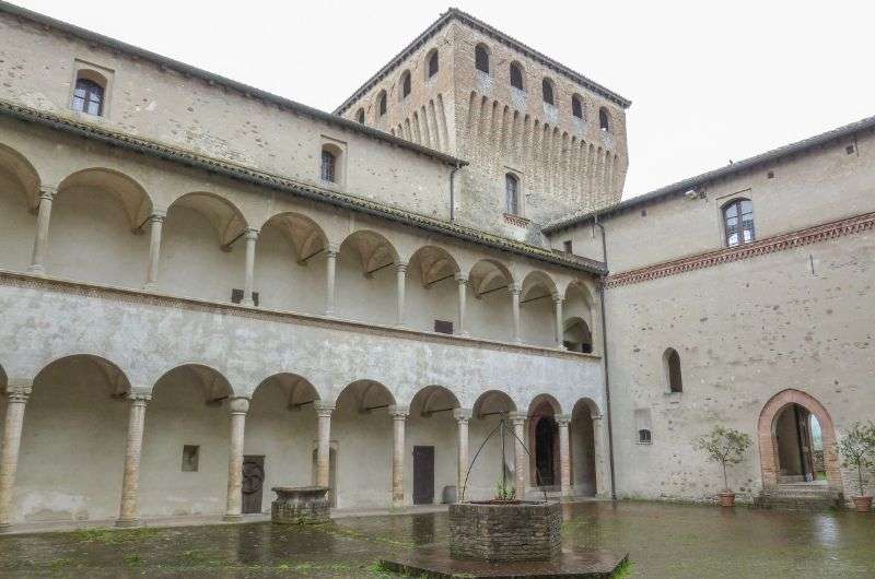 Castello Di Torrechiara in Parma, Italy