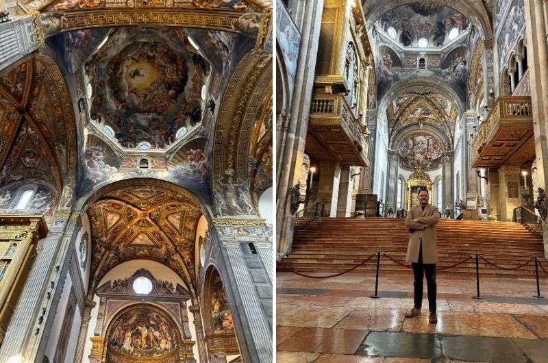 Cathedral of Parma in Italy, photos by Next Level of Travel