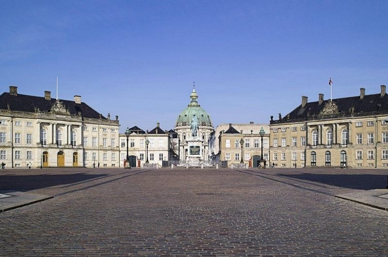 Copenhagen city view in Denmark