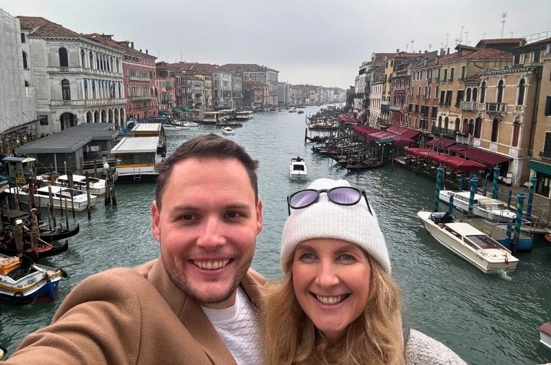 Couple in Venice in Italy, photo by Next Level of Travel