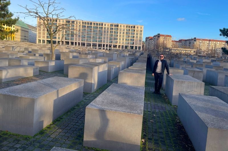 The Jewish Memorial in Berlin, Germany, photo by Next Level of Travel