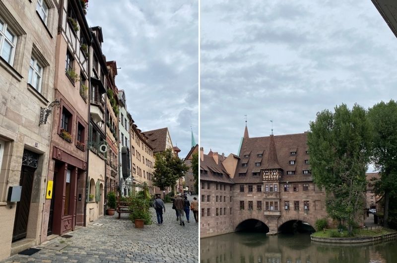 The streets and buildings in Nuremburg, Germany, photo by Next Level of Travel   Nuremburg streets 