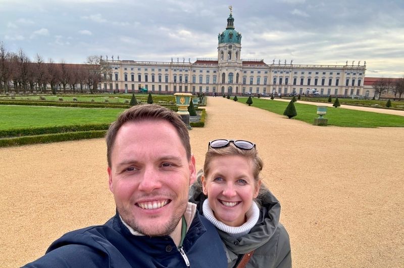 Travelers at Charlottenburg in Berlin in Germany, photo by Next Level of Travel 