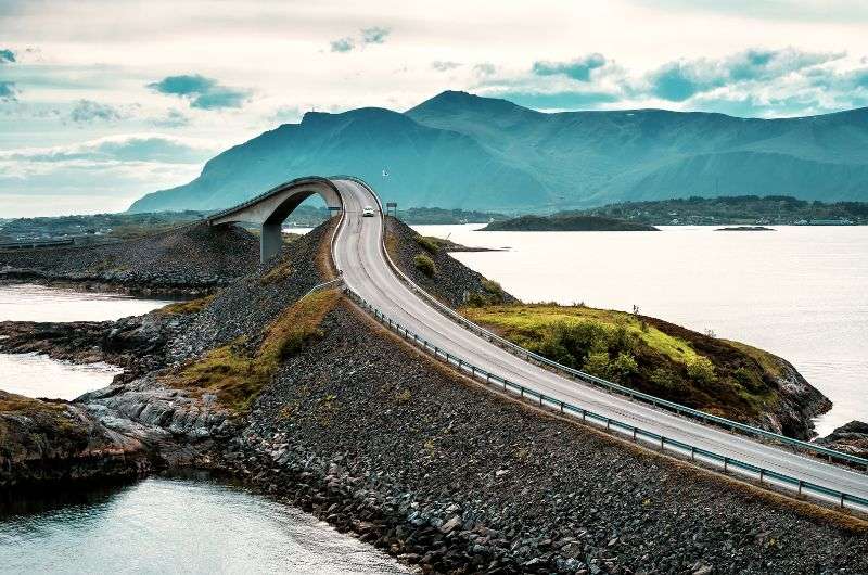 Atlantic Ocean Road in Norway