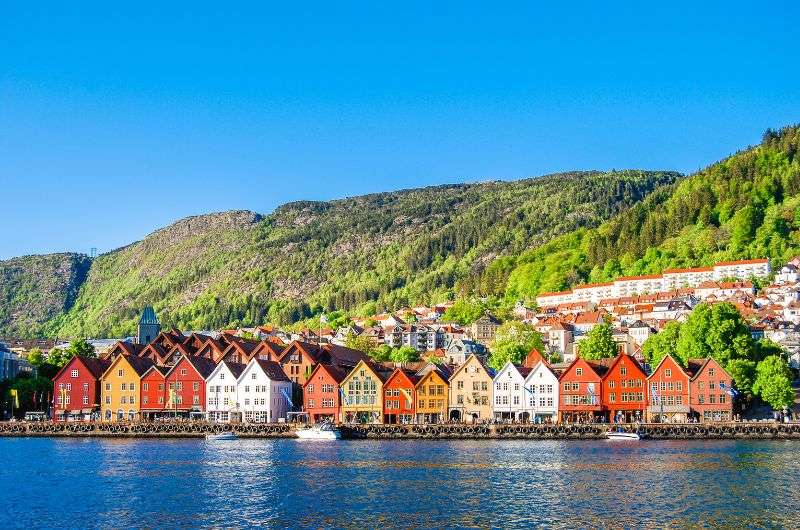 Bergen city in Norway