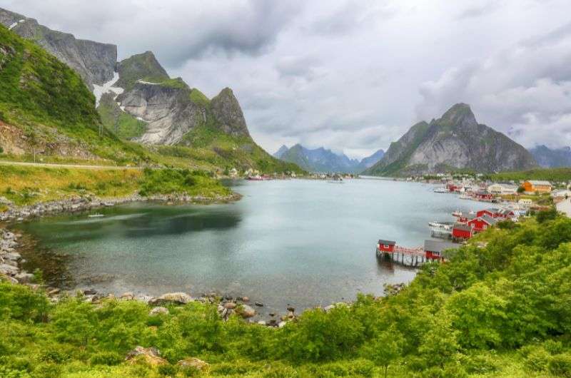 Lofoten islands in Norway