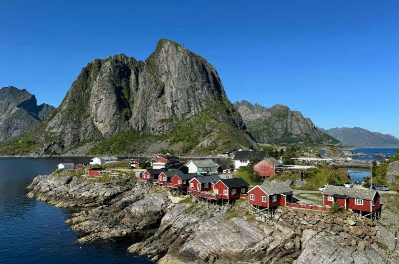 The Lofoten Mountains in Norway