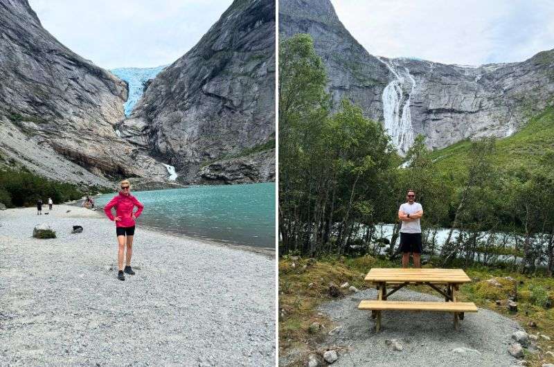 travellers in the nature of Norway