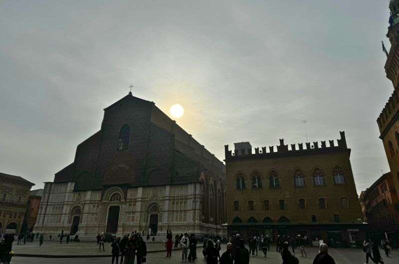 Basilica di San Petronio in Bologna, Italy, photo by Next Level of Travel