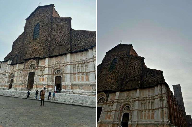 Basilica di San Petronio in Bologna, photos by Next Level of Travel