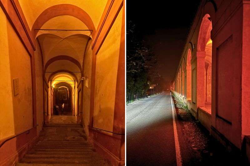 Portico of San Luca in Bologna, photos by next level of travel