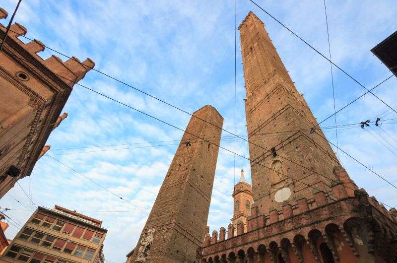 Two Towers in Bologna, Italy