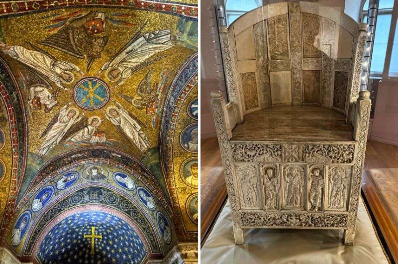 Archiepiscopal Chapel in Ravenna, Italy, photos by Next Level of Travel