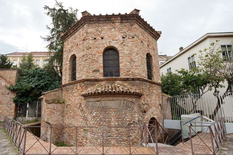 Arian Baptistery in Ravenna, Italy