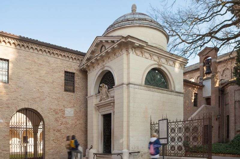 Dante’s Tomb in Ravenna, Italy