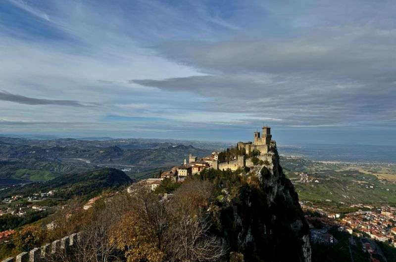 The city of San Marino in Italy, photo by Next Level of Travel