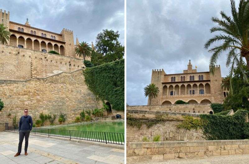 Almudaina Palace, the Moors residence, Spain 