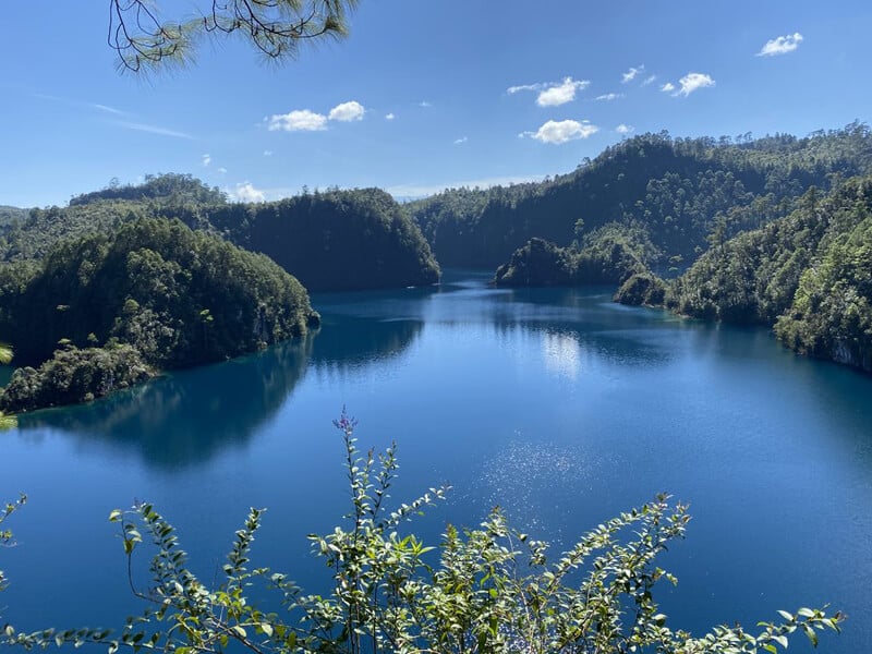 Lagunas de Montebello in Chiapas (system of lakes) 