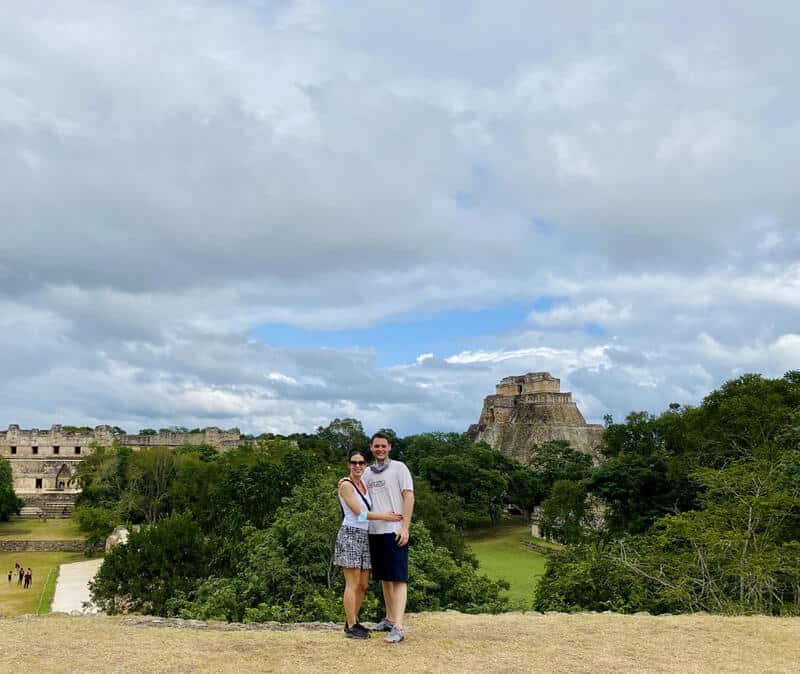 Uxmal, Mayan ruins in Mexico 