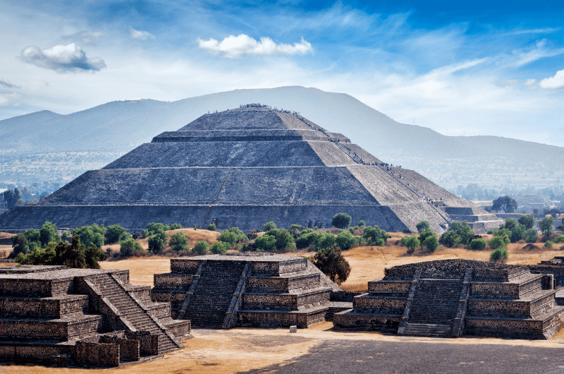 Pyramid of the Sun at Teotihuacan, one of the best spots to visit in Mexico
